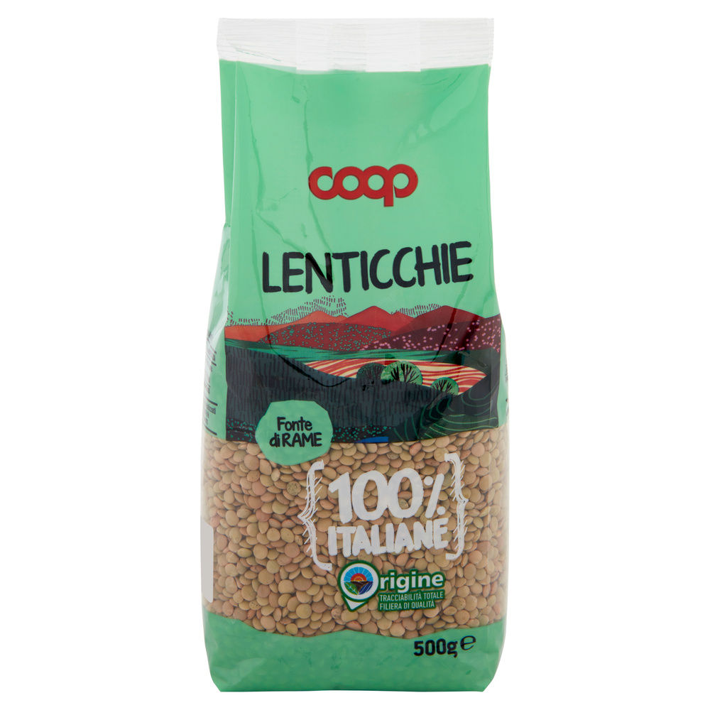 LENTICCHIE 100% ITALIA COOP SH G 500 - 19