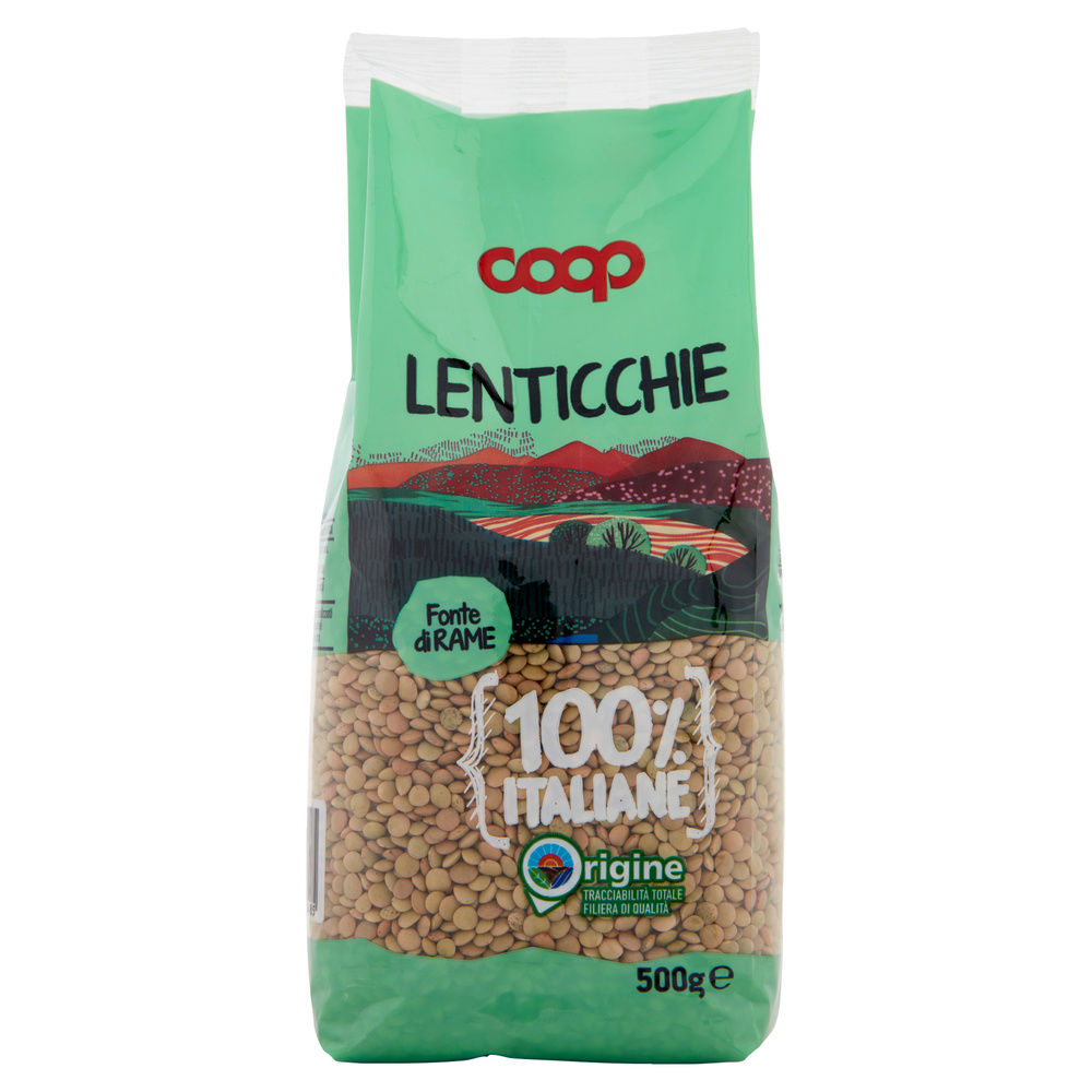 LENTICCHIE 100% ITALIA COOP SH G 500 - 18