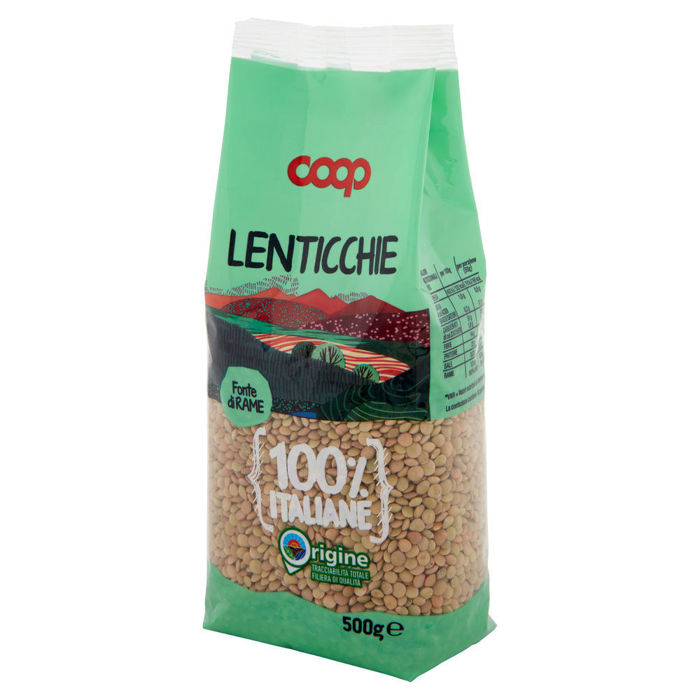 LENTICCHIE 100% ITALIA COOP SH G 500 - 6