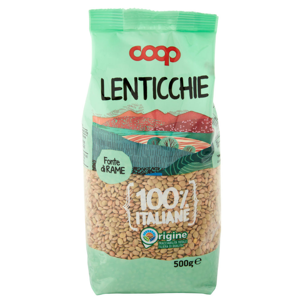 LENTICCHIE 100% ITALIA COOP SH G 500 - 10