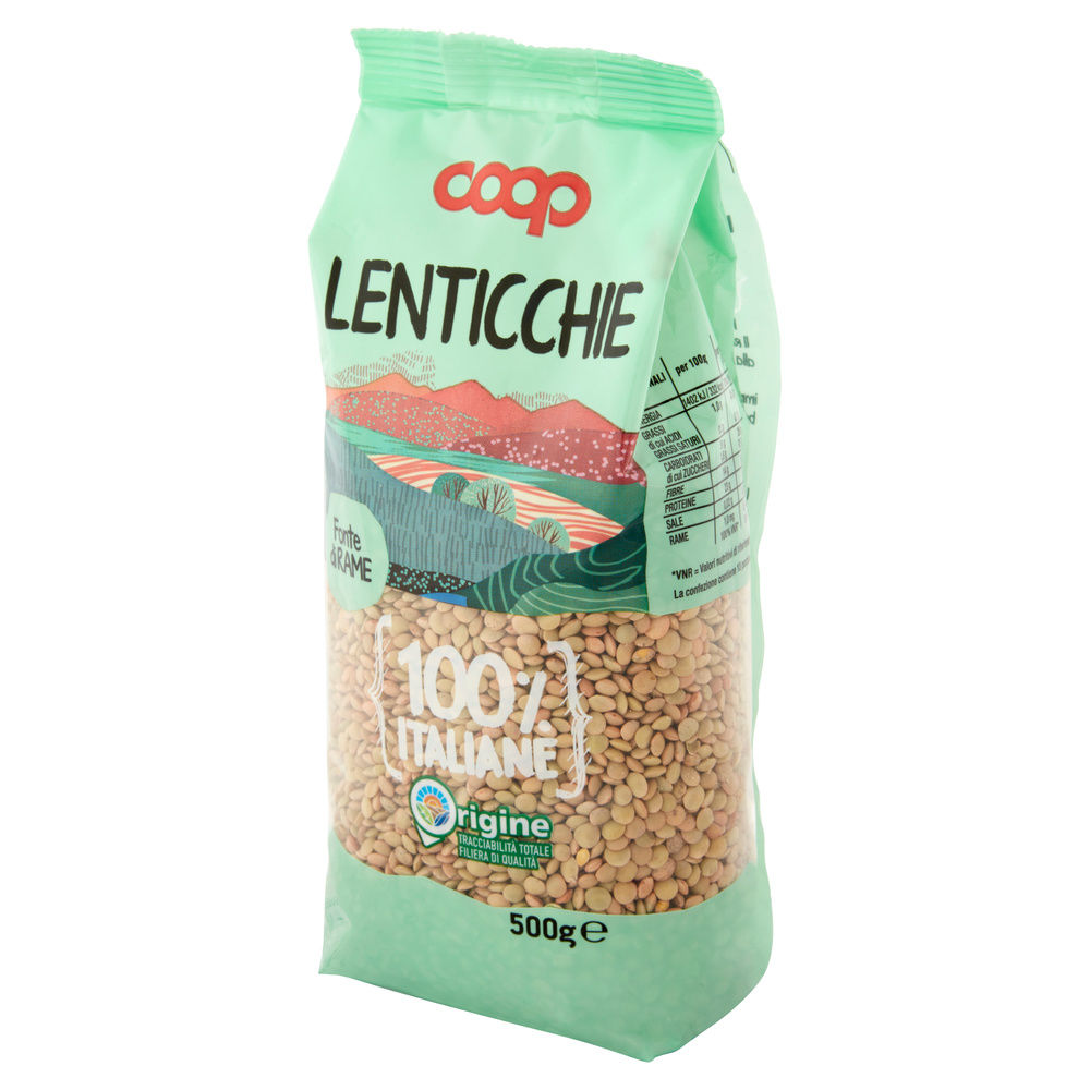 LENTICCHIE 100% ITALIA COOP SH G 500 - 11