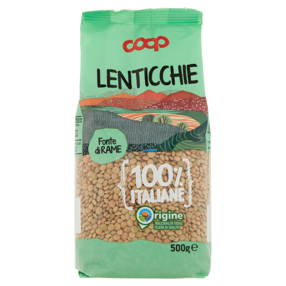 LENTICCHIE 100% ITALIA COOP SH G 500 - 2