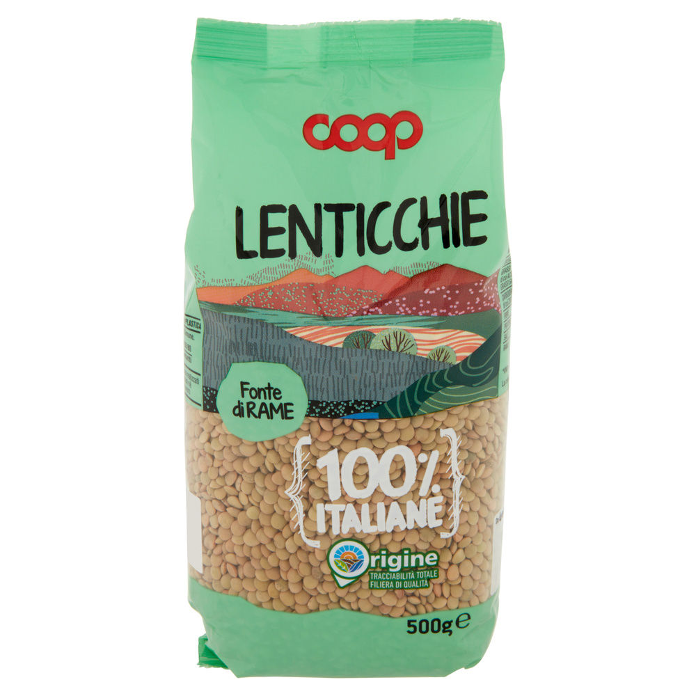 LENTICCHIE 100% ITALIA COOP SH G 500 - 22