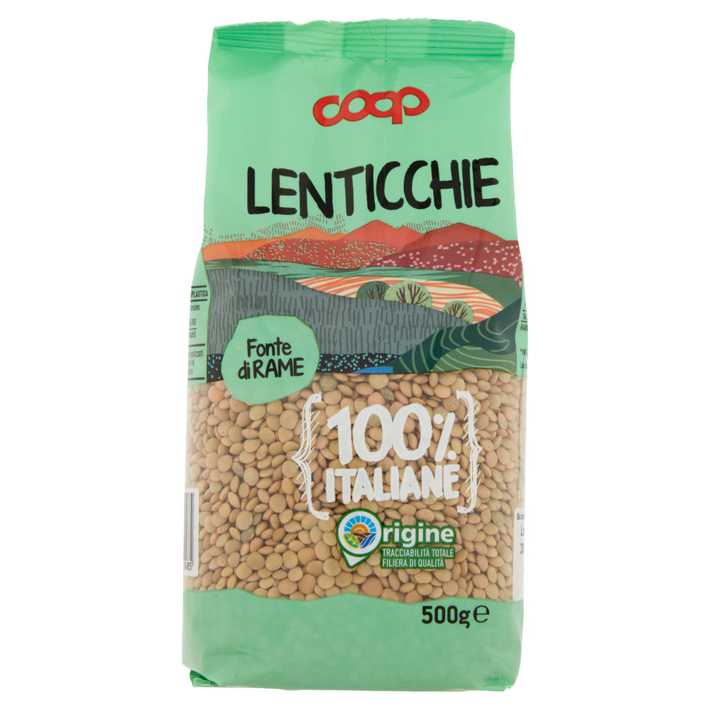 LENTICCHIE 100% ITALIA COOP SH G 500 - 23