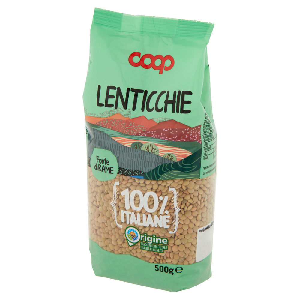 LENTICCHIE 100% ITALIA COOP SH G 500 - 21