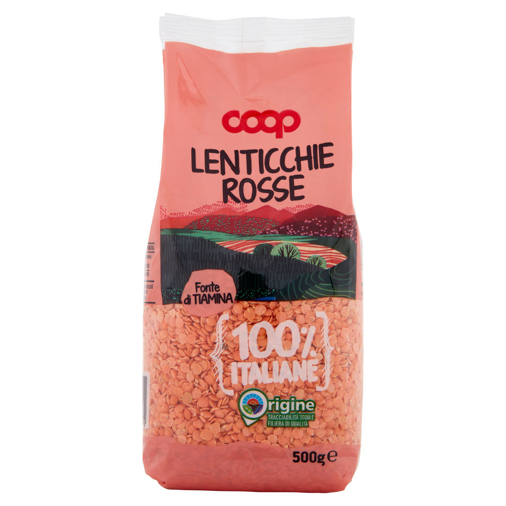 LENTICCHIE ROSSE DEC. 100% ITALIA COOP SH G 500 - 8