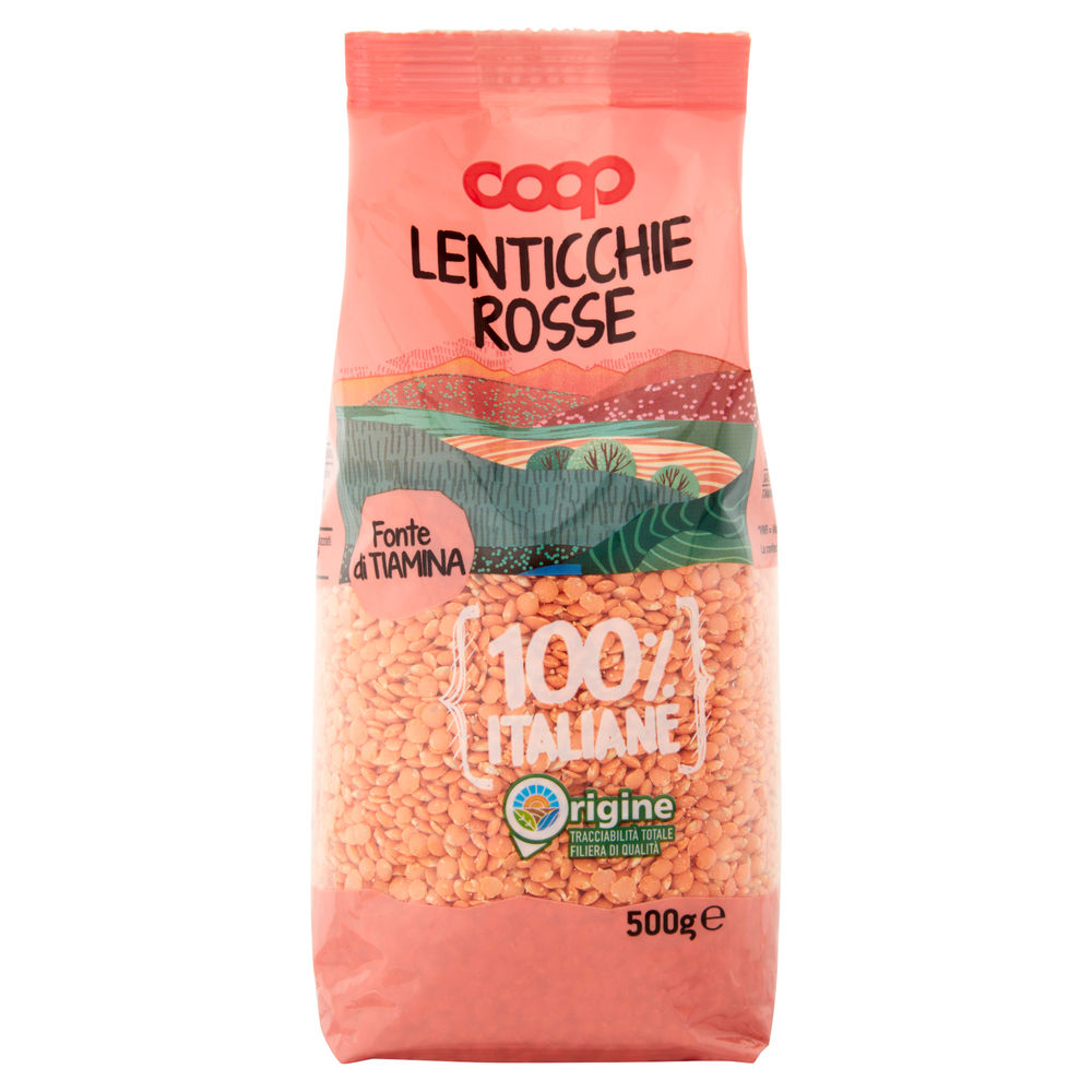 LENTICCHIE ROSSE DEC. 100% ITALIA COOP SH G 500 - 1