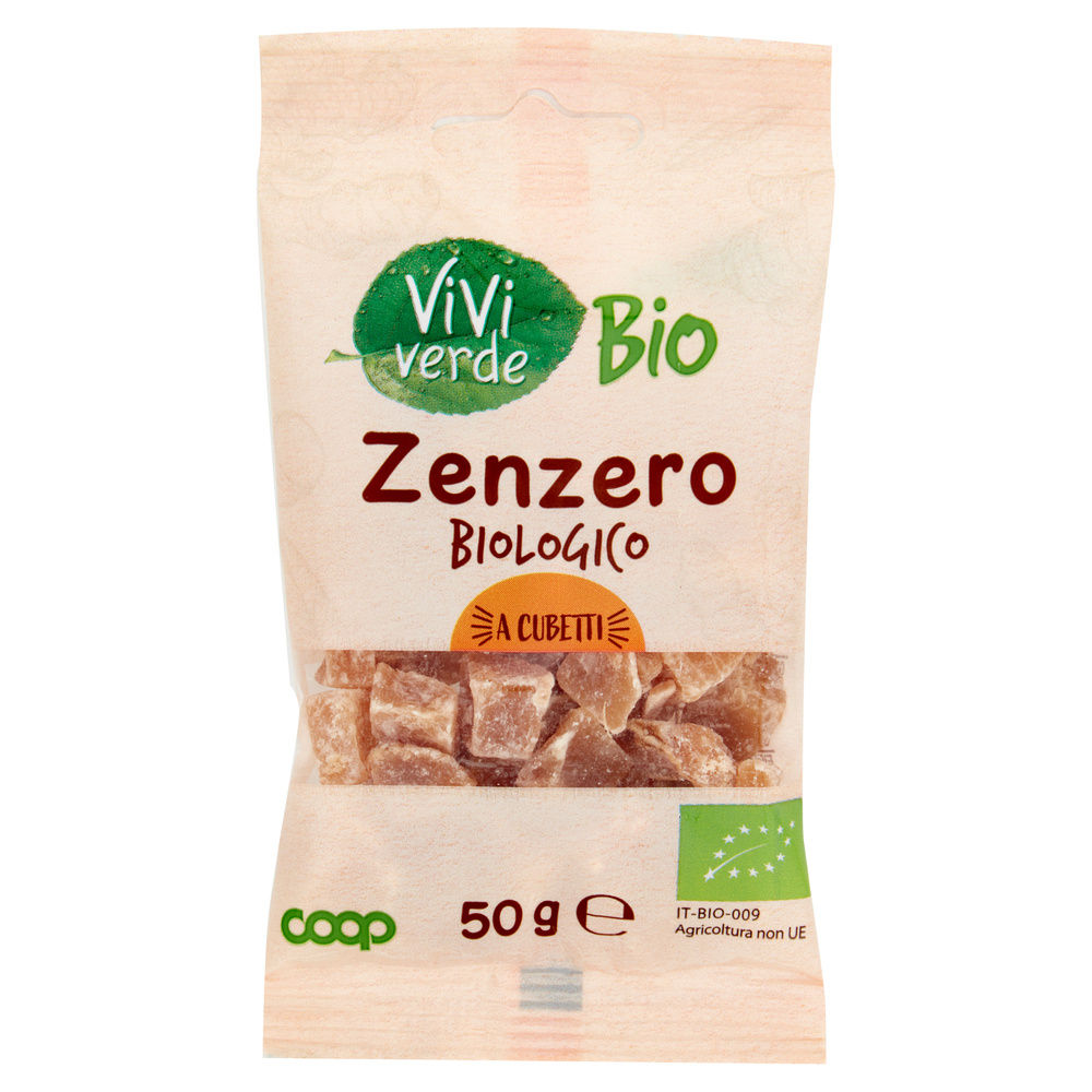 ZENZERO A CUBETTI VIVIVERDE BIO COOP ES BS G 50 - 6