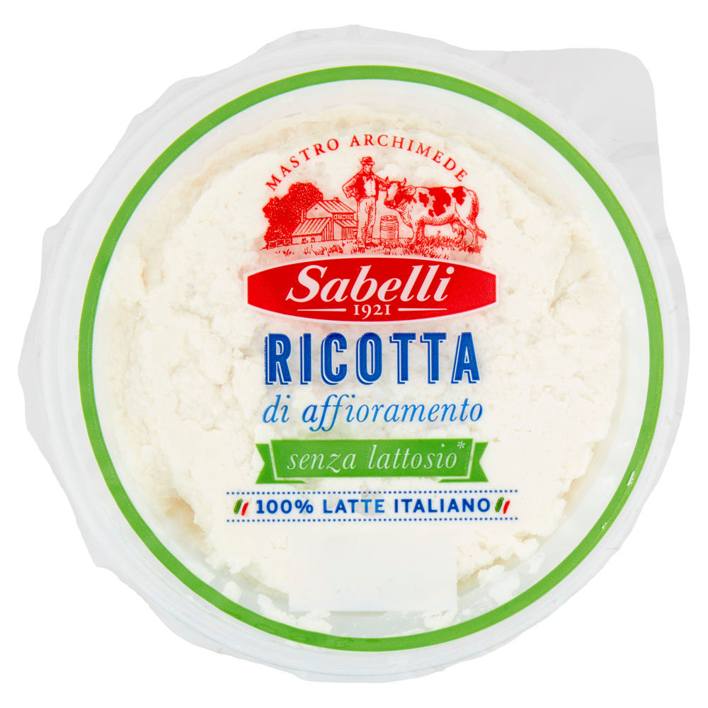 RICOTTA SENZA LATTOSIO SABELLI T/A G 300 - 4