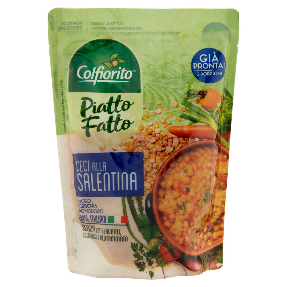 Zuppa di ceci alla salentina i regionali colfiorito bs doypack g 420