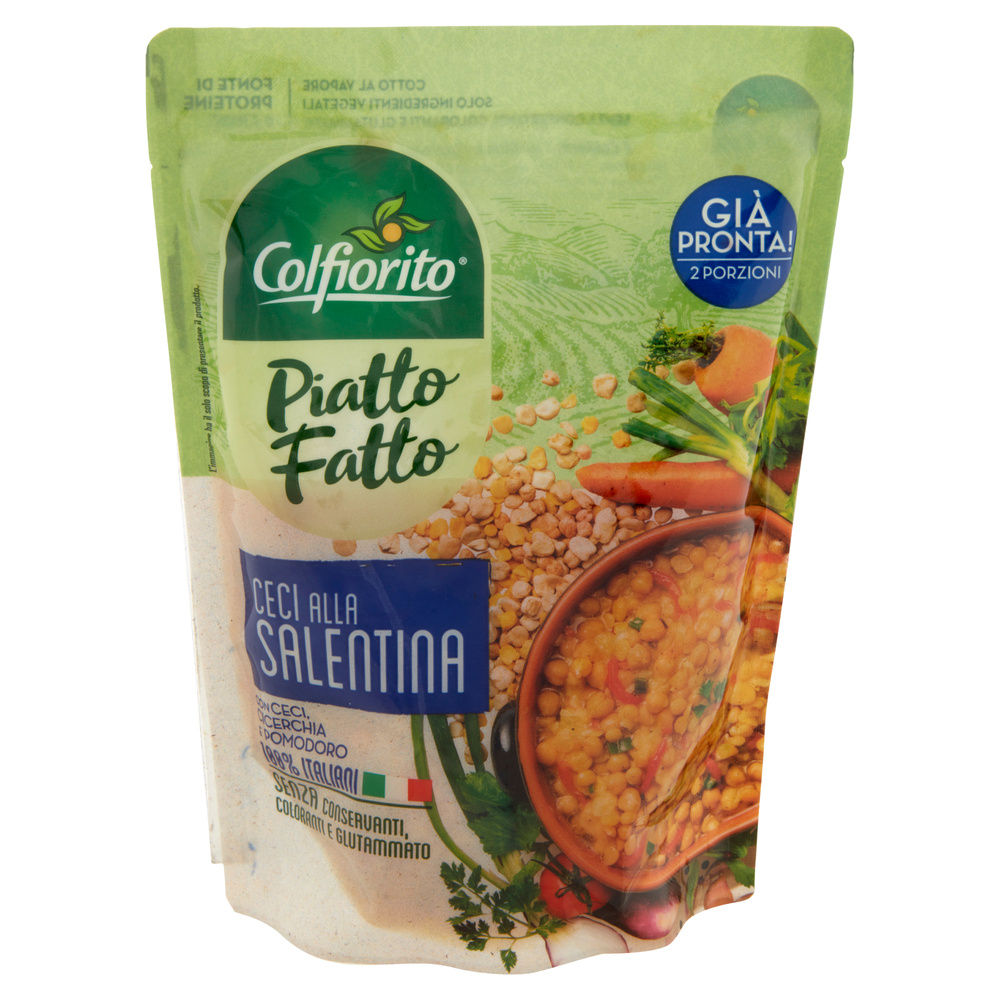 ZUPPA DI CECI ALLA SALENTINA I REGIONALI COLFIORITO BS DOYPACK G 420 - 4