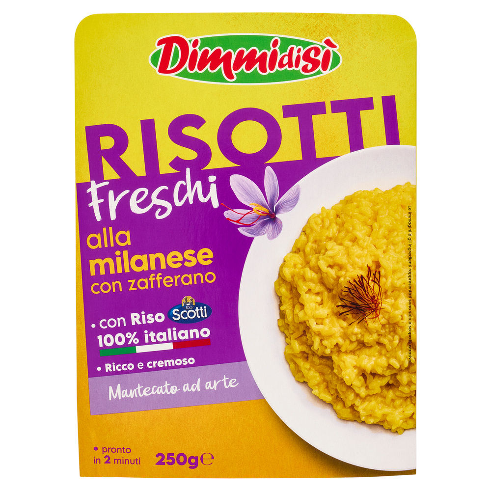 RISOTTO ALLO ZAFFERANO DIMMIDISI' VH G 250 - 0