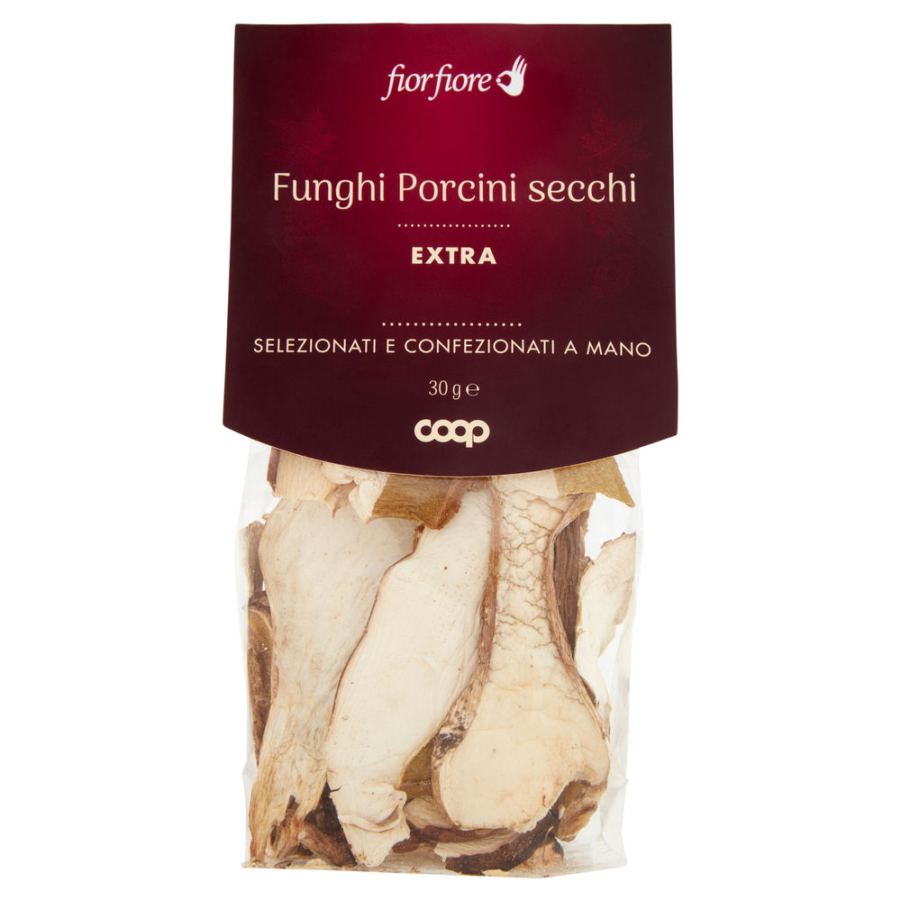 FUNGHI PORCINI SECCHI EXTRA FIOR FIORE COOP ES SH G 30 - 0