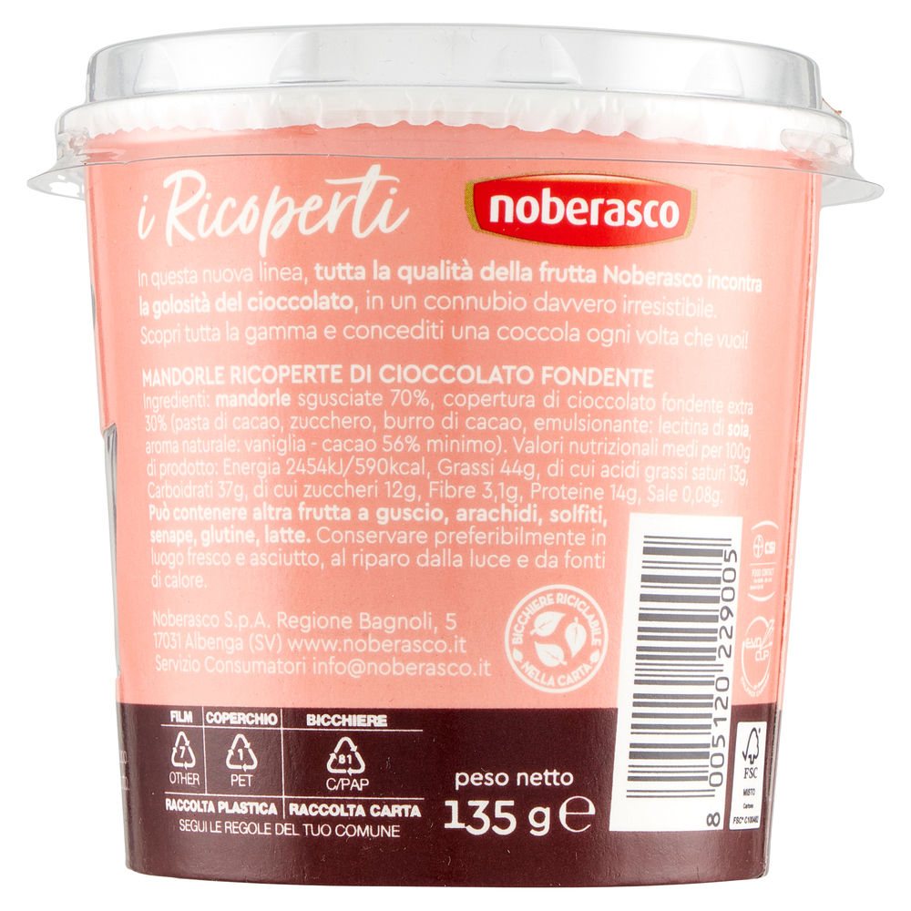 I RICOPERTI MANDORLE NOBERASCO BARATTOLO G 135 - 1