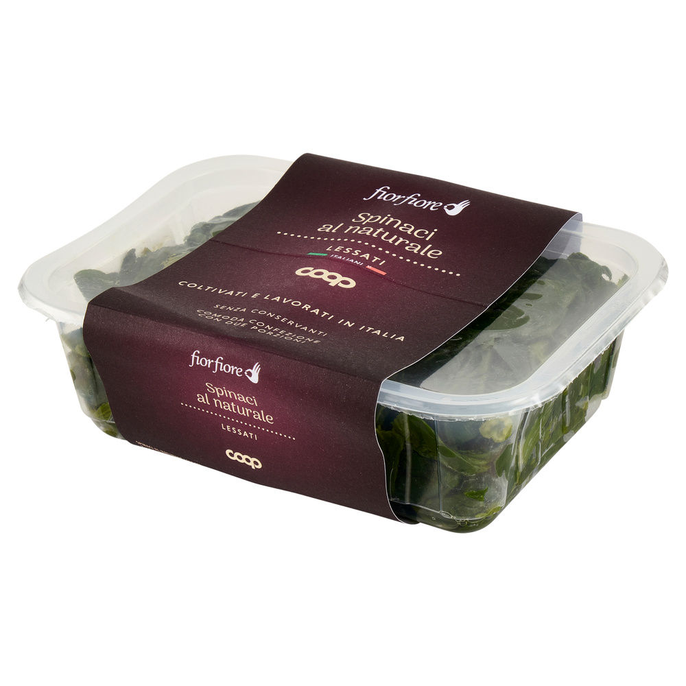 SPINACI COTTI AL NATURALE FIOR FIORE COOP VH BIPACK G 150X2 - 17