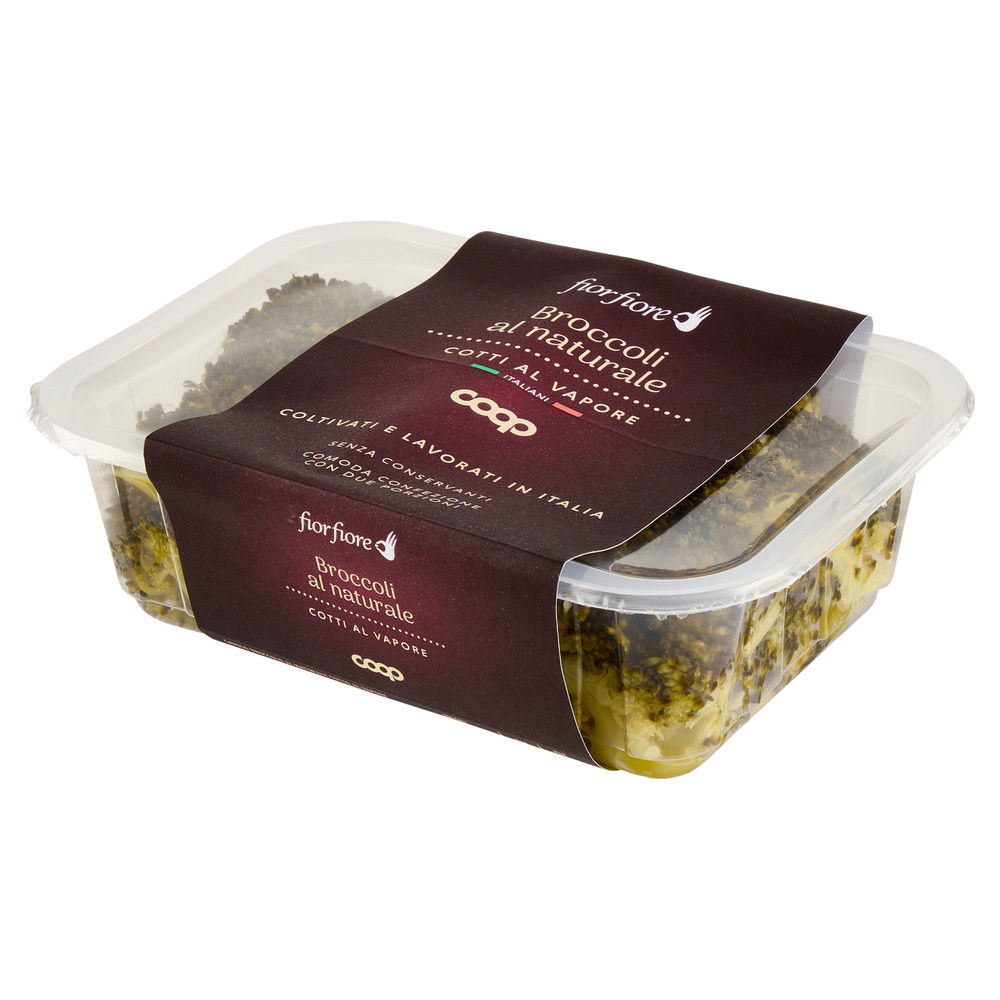BROCCOLI COTTI AL NATURALE FIOR FIORE COOP VH BIPACK G 150X2 - 17