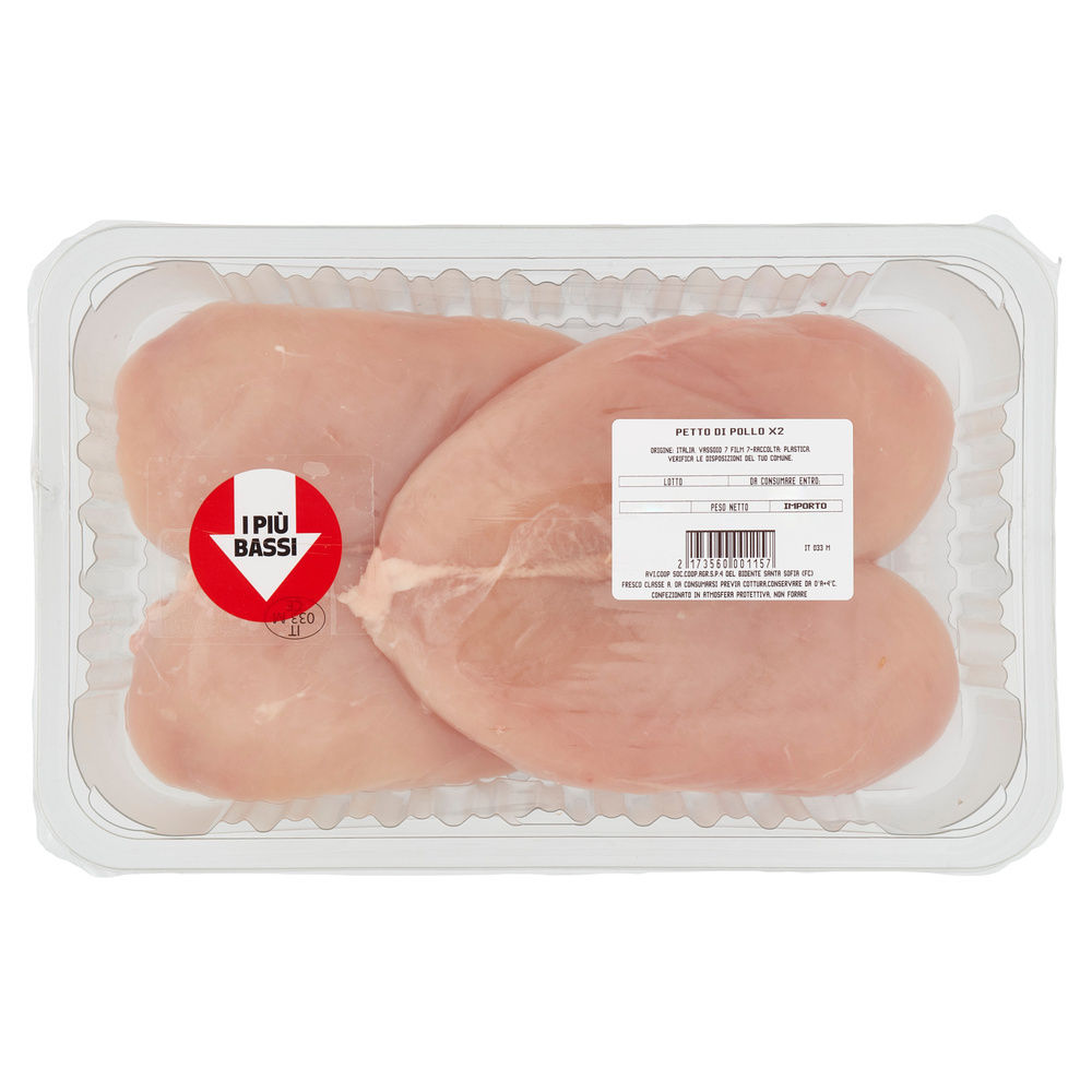 POLLO PETTO INTERO X 2 ATP 1100 G CA I PIÙ BASSI - 3