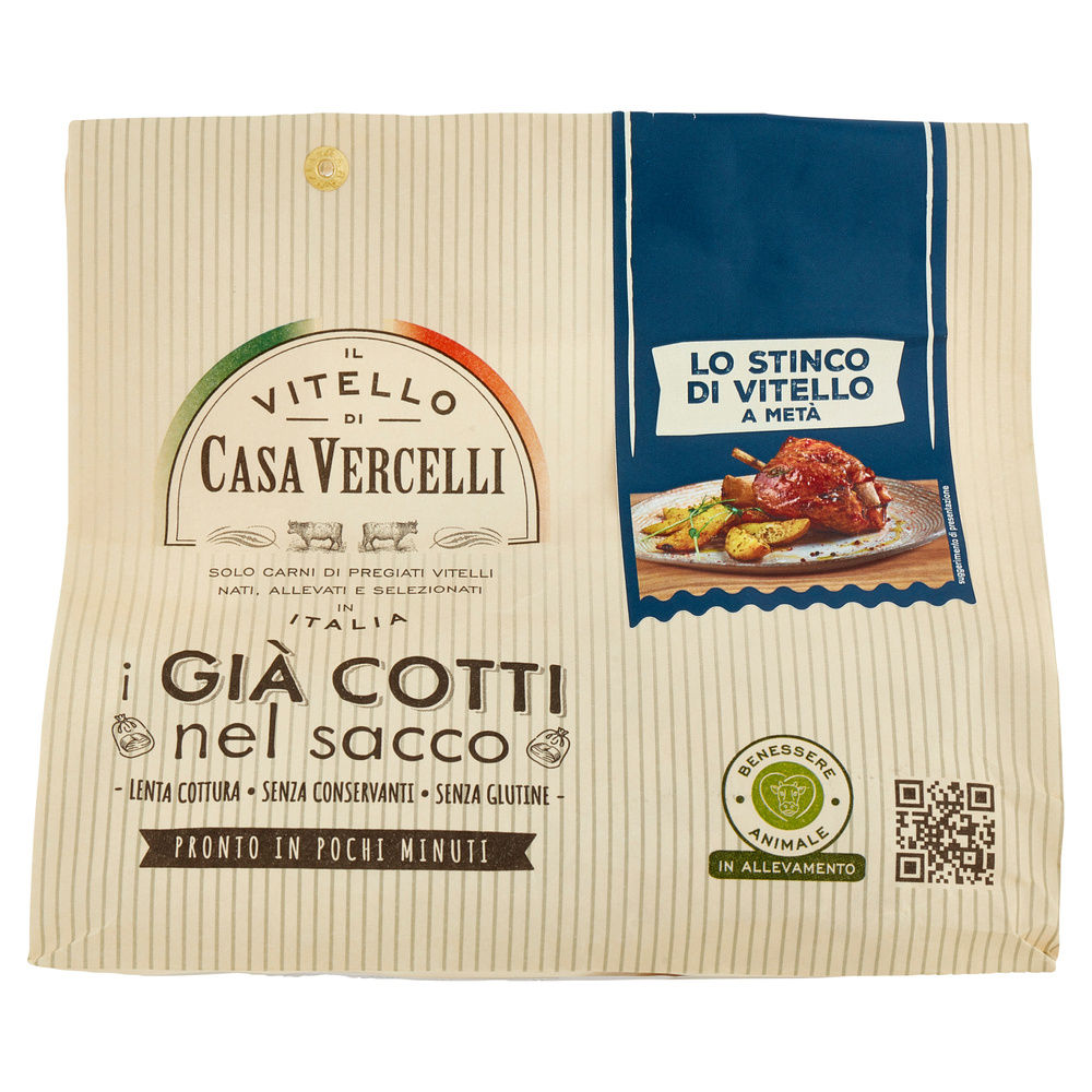 STINCO DI VITELLO COTTO 500G SV CASA VERCELLI - 3