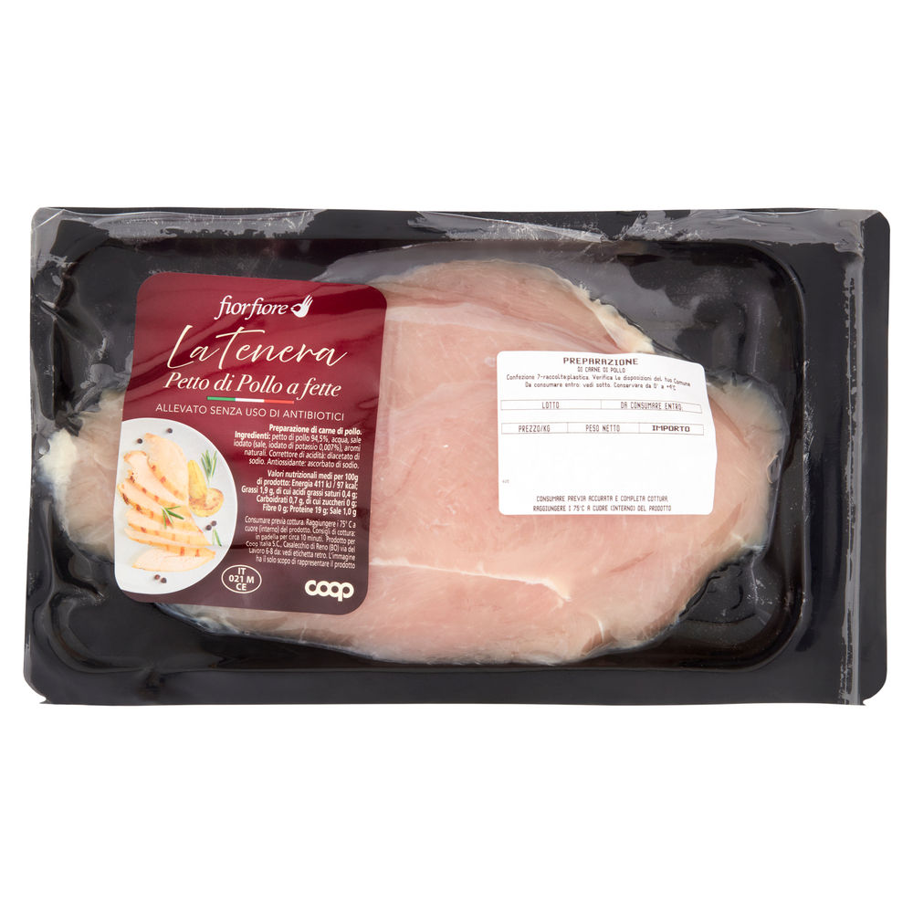 PETTO DI POLLO INTENERITO COOP FIOR FIORE SKIN 300 G CA - 0