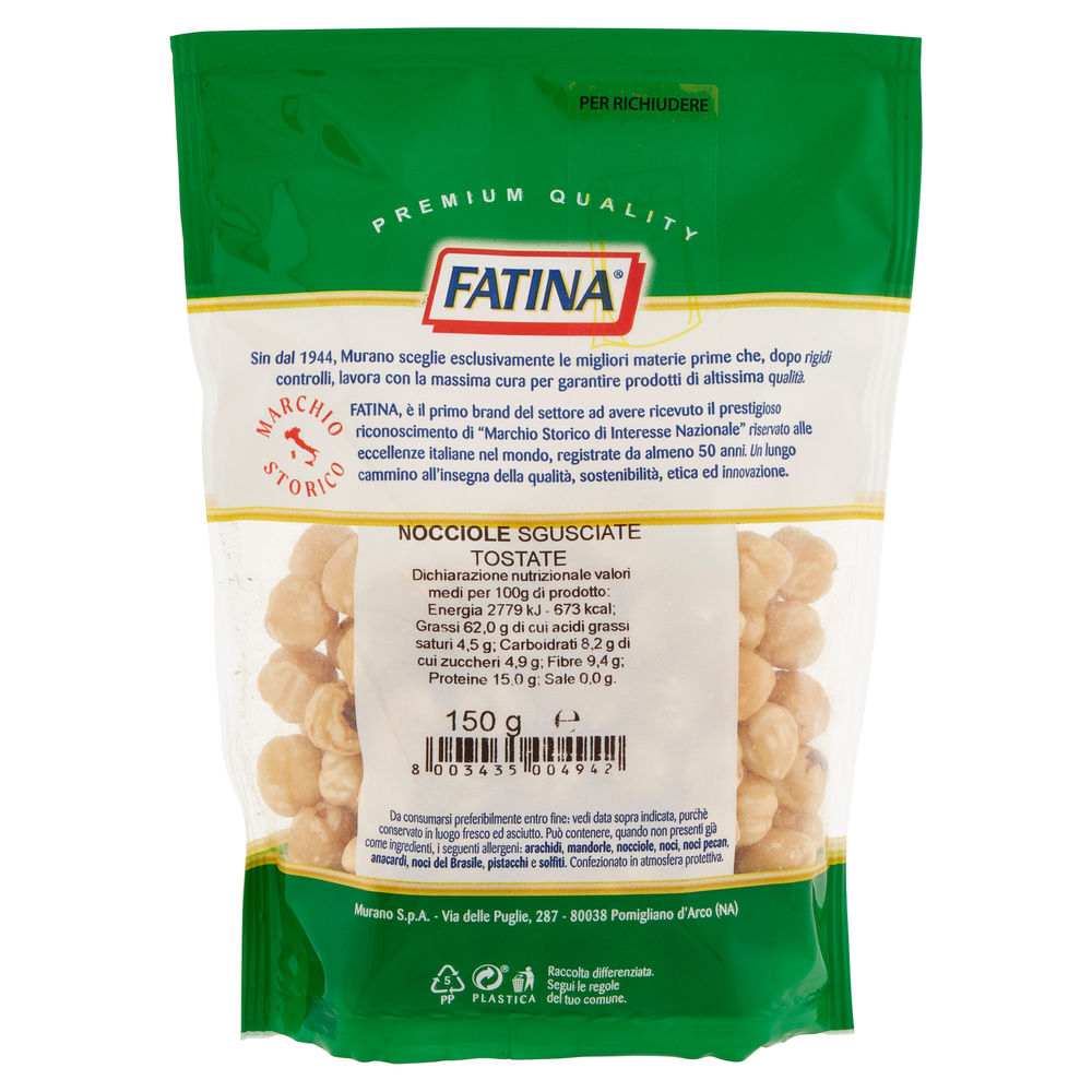 NOCCIOLE TOSTATE PREMIUM DOY FATINA BS G 150 - 1