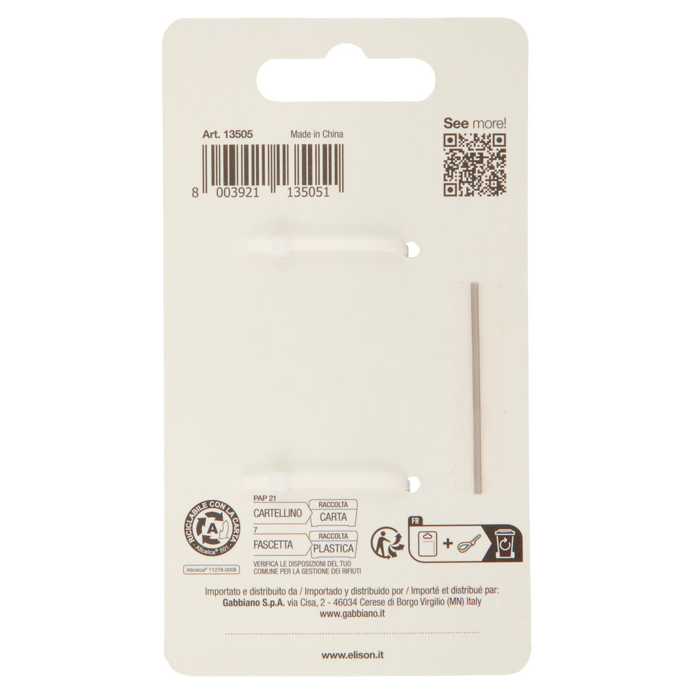 PINZA PER CAPELLI ELISON SMALL TURTLE PZ.2 - 1