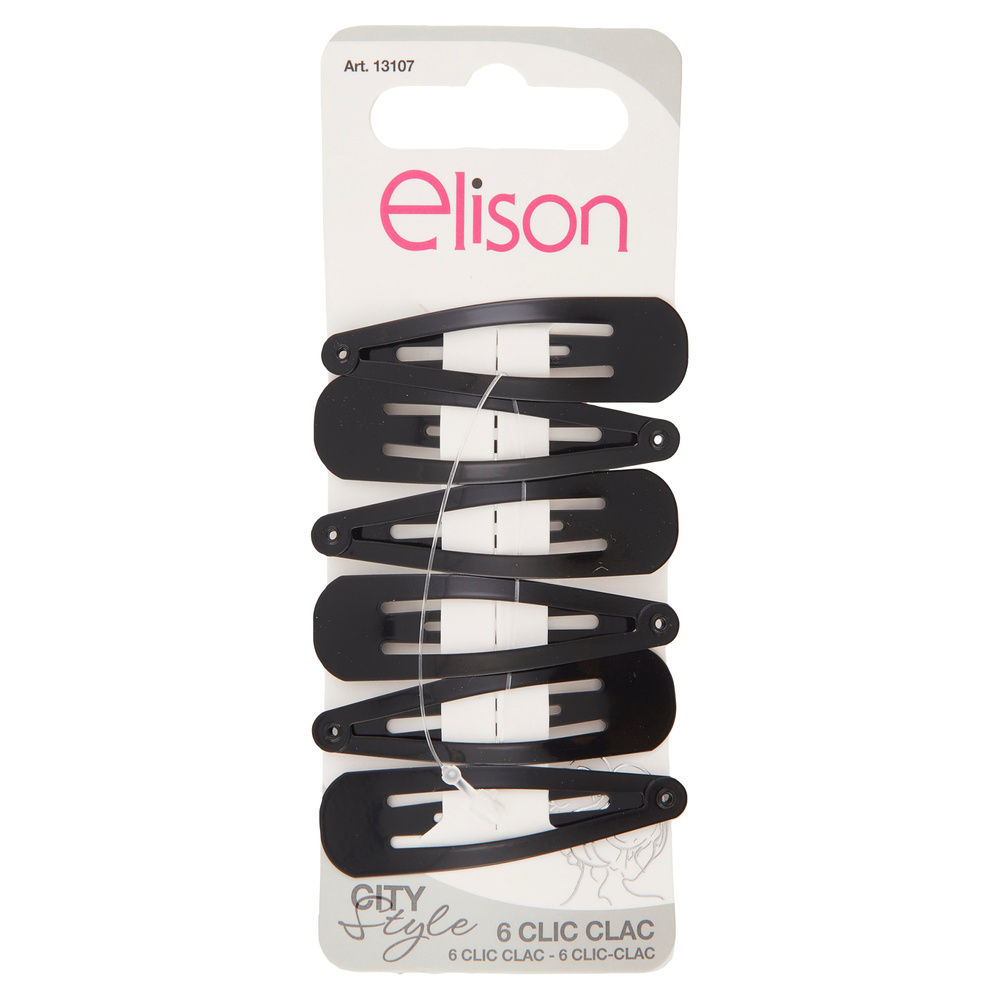 CLIC CLAC SMALL BLACK ELISON PZ. 6 - 2