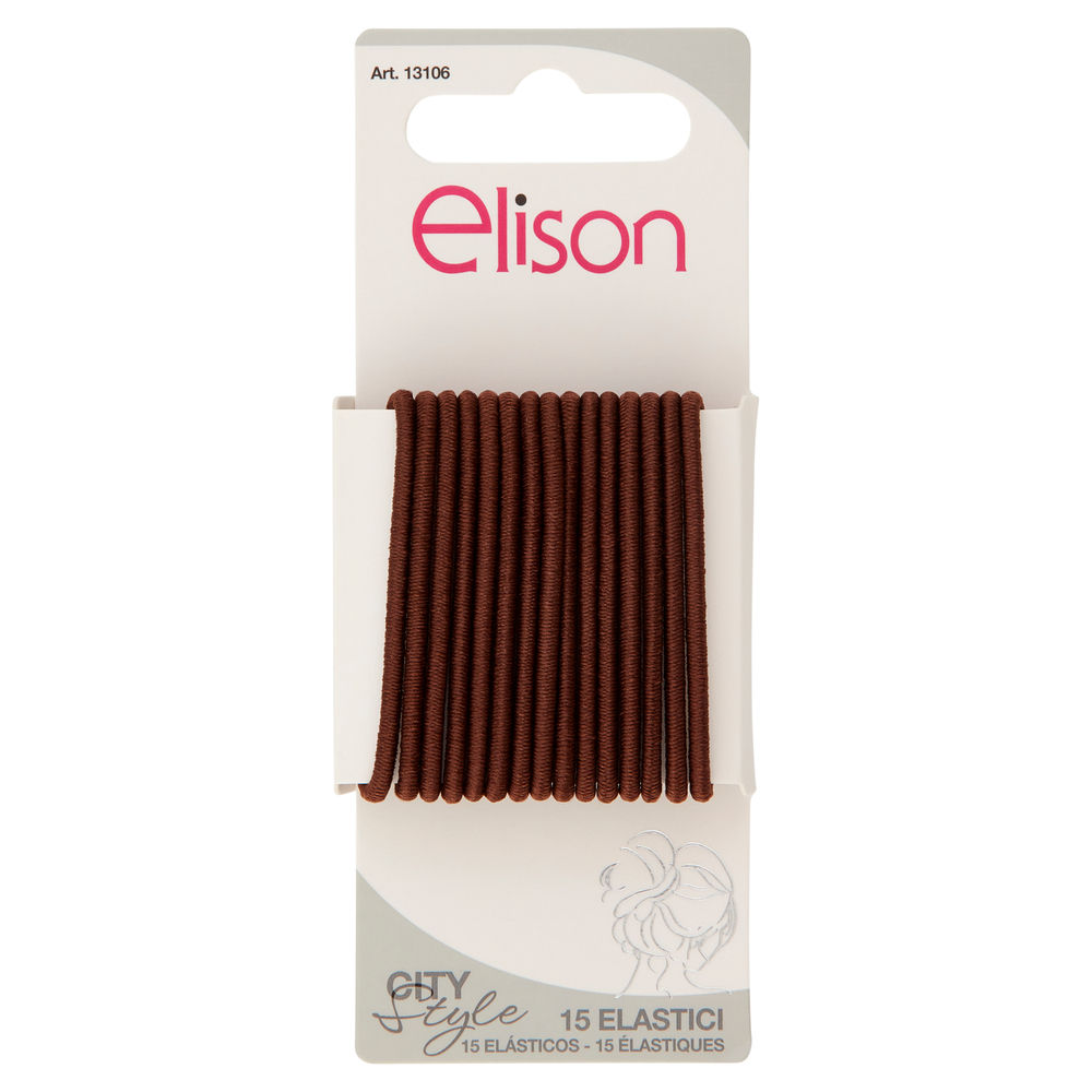 ELASTICI SMALL BLACK & TURTLE ELISON PZ. 15 - 0