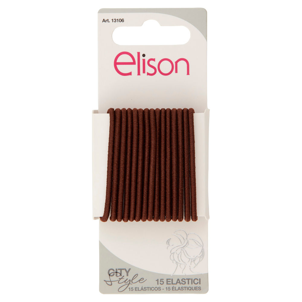 ELASTICI SMALL BLACK & TURTLE ELISON PZ. 15 - 2
