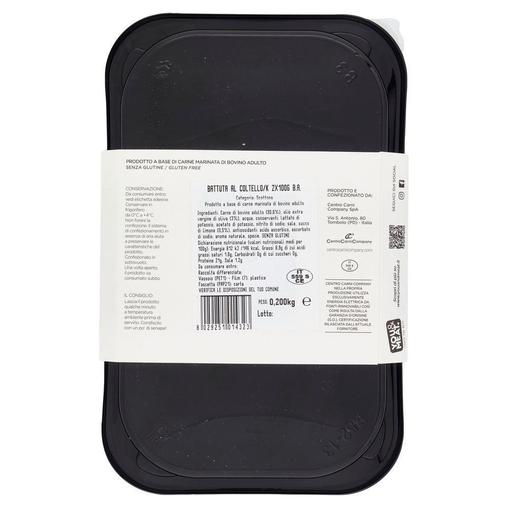 BATTUTA SCOTTONA SKIN 200 G YOU&MEAT - 1