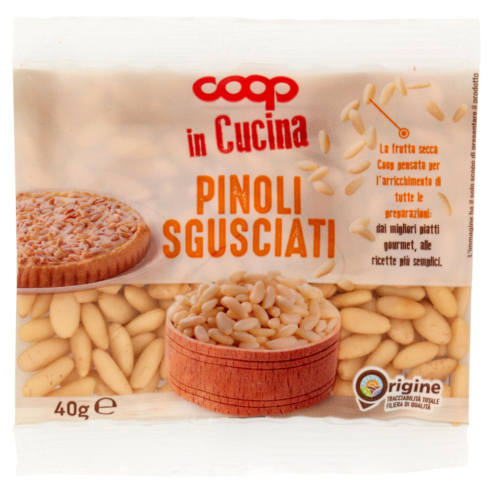 PINOLI SGUSCIATI IN CUCINA COOP  BS G 40 - 5