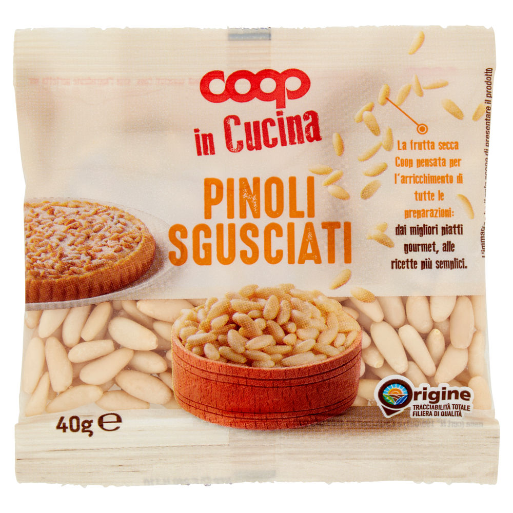 PINOLI SGUSCIATI IN CUCINA COOP  BS G 40 - 1