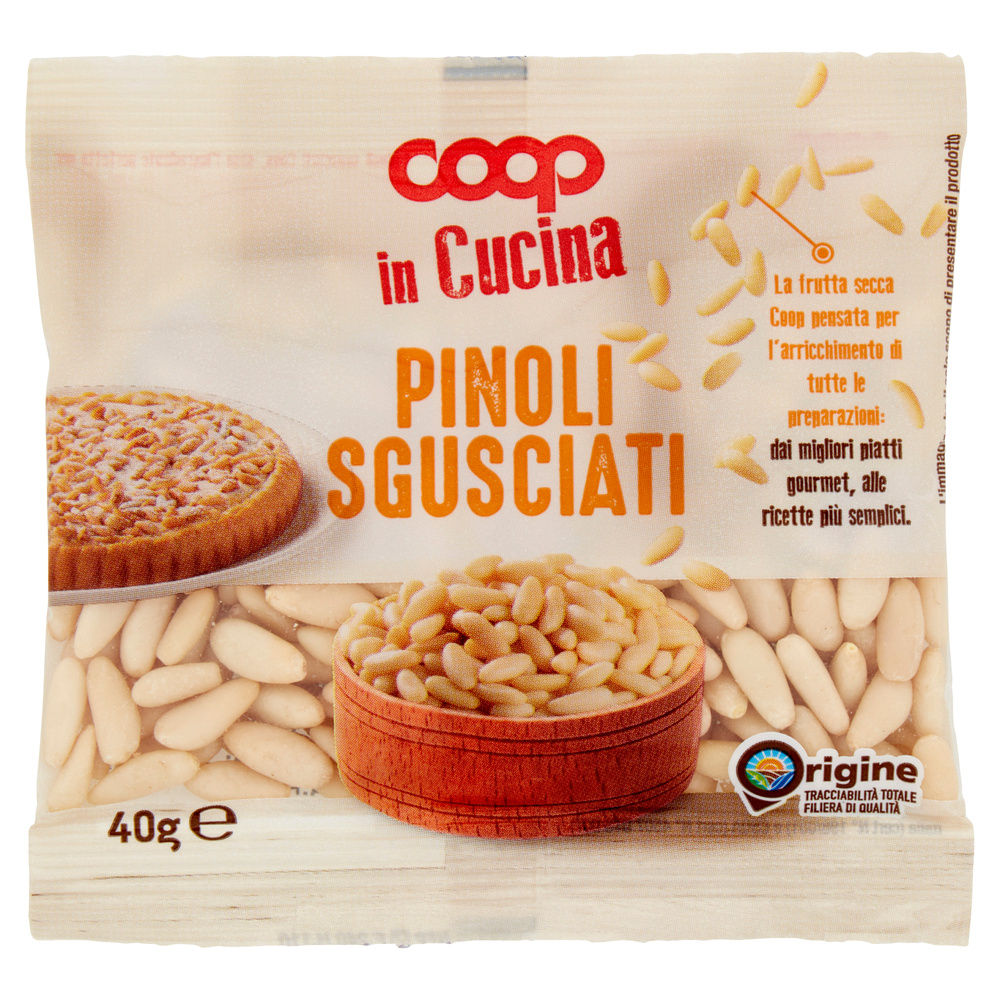 PINOLI SGUSCIATI IN CUCINA COOP  BS G 40 - 11