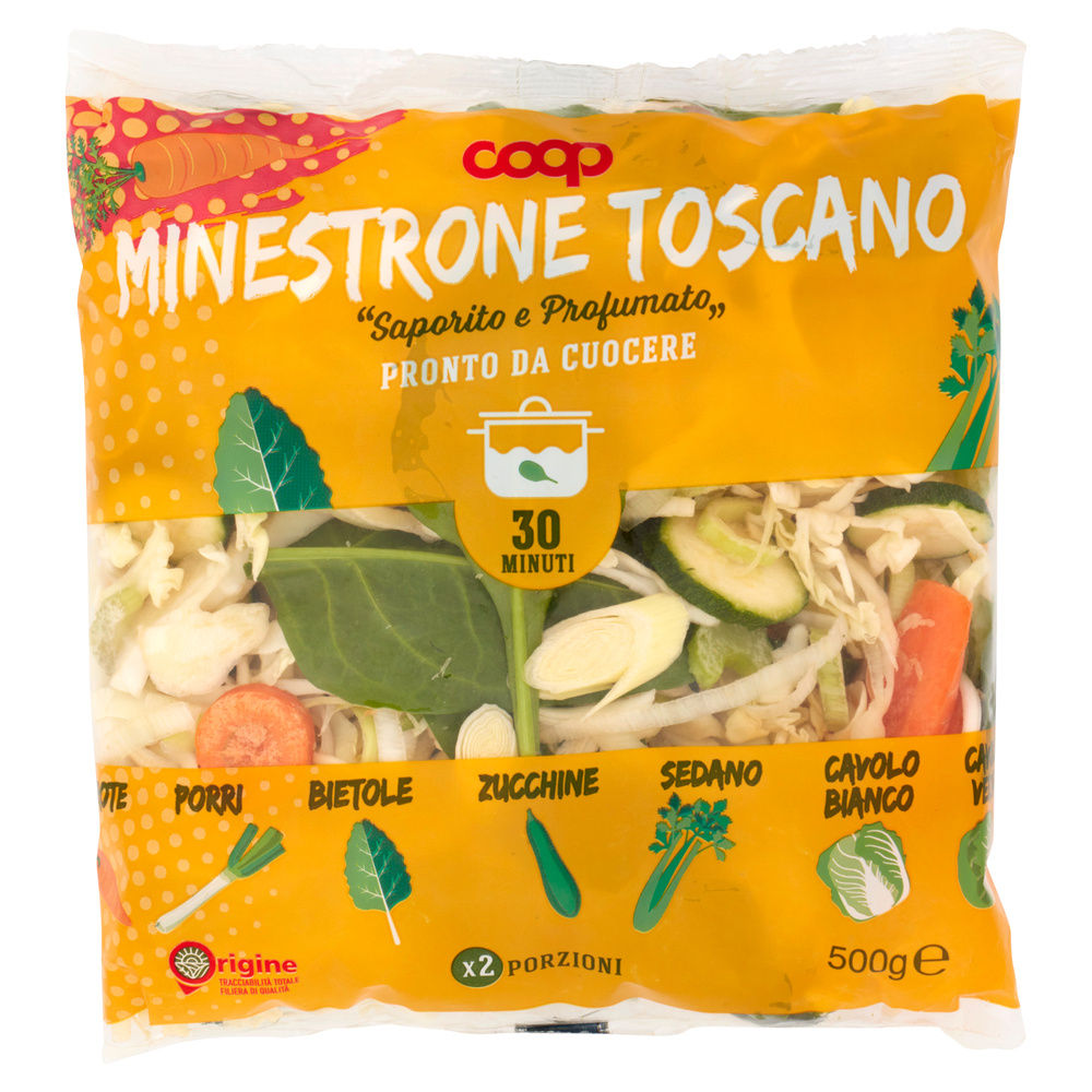 MINESTRONE TOSCANO COOP ORIGINE IT BS G 500 - 3