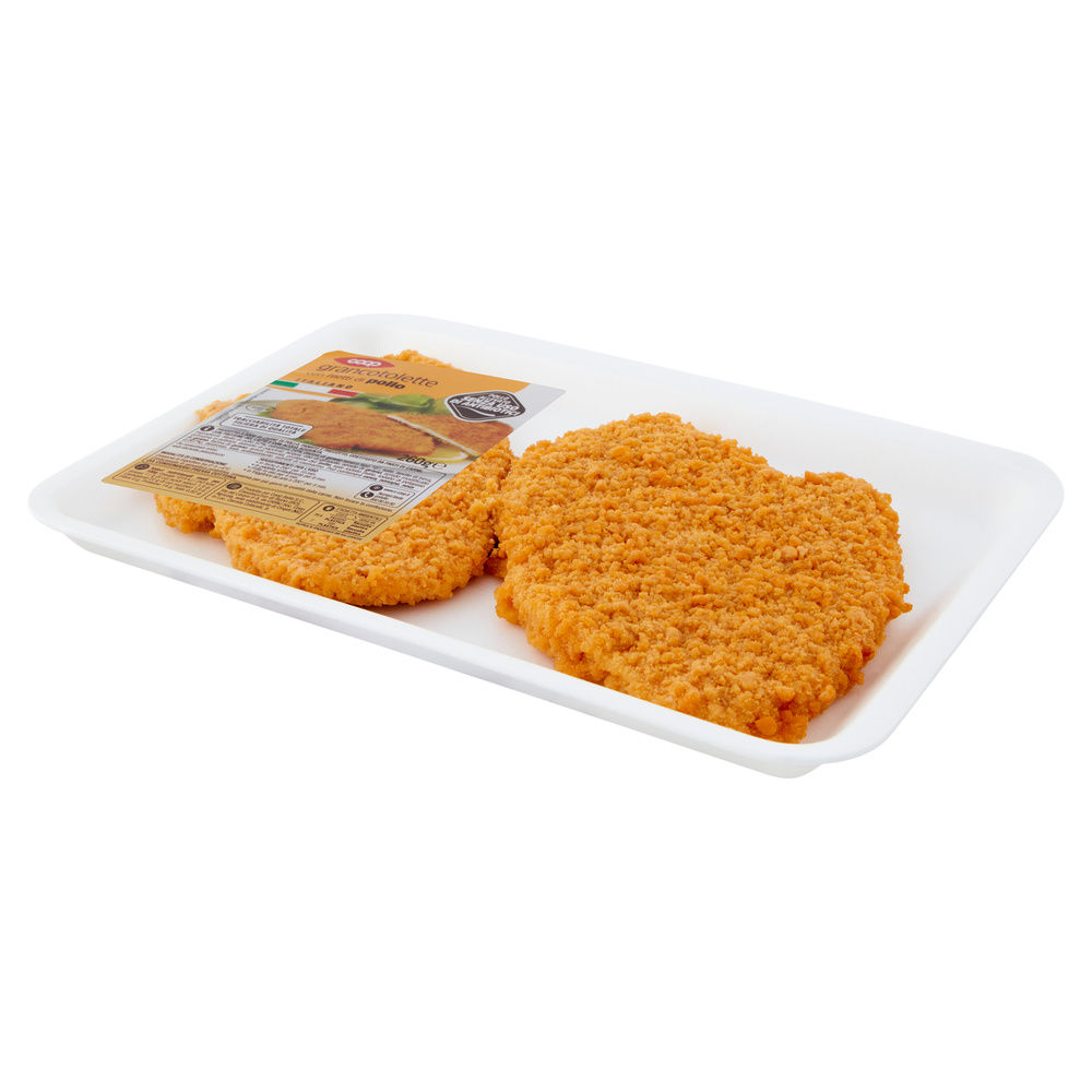 GRANCOTOLETTA DI POLLO SENZA USO DI ANTIBIOTICI CF 260 G COOP - 8