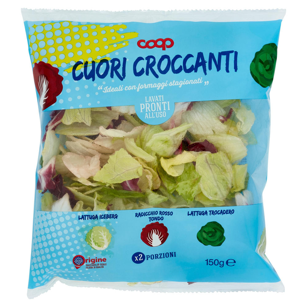 INSALATA CUORI CROCCANTI COOP ORIGINE BS G 150 - 1