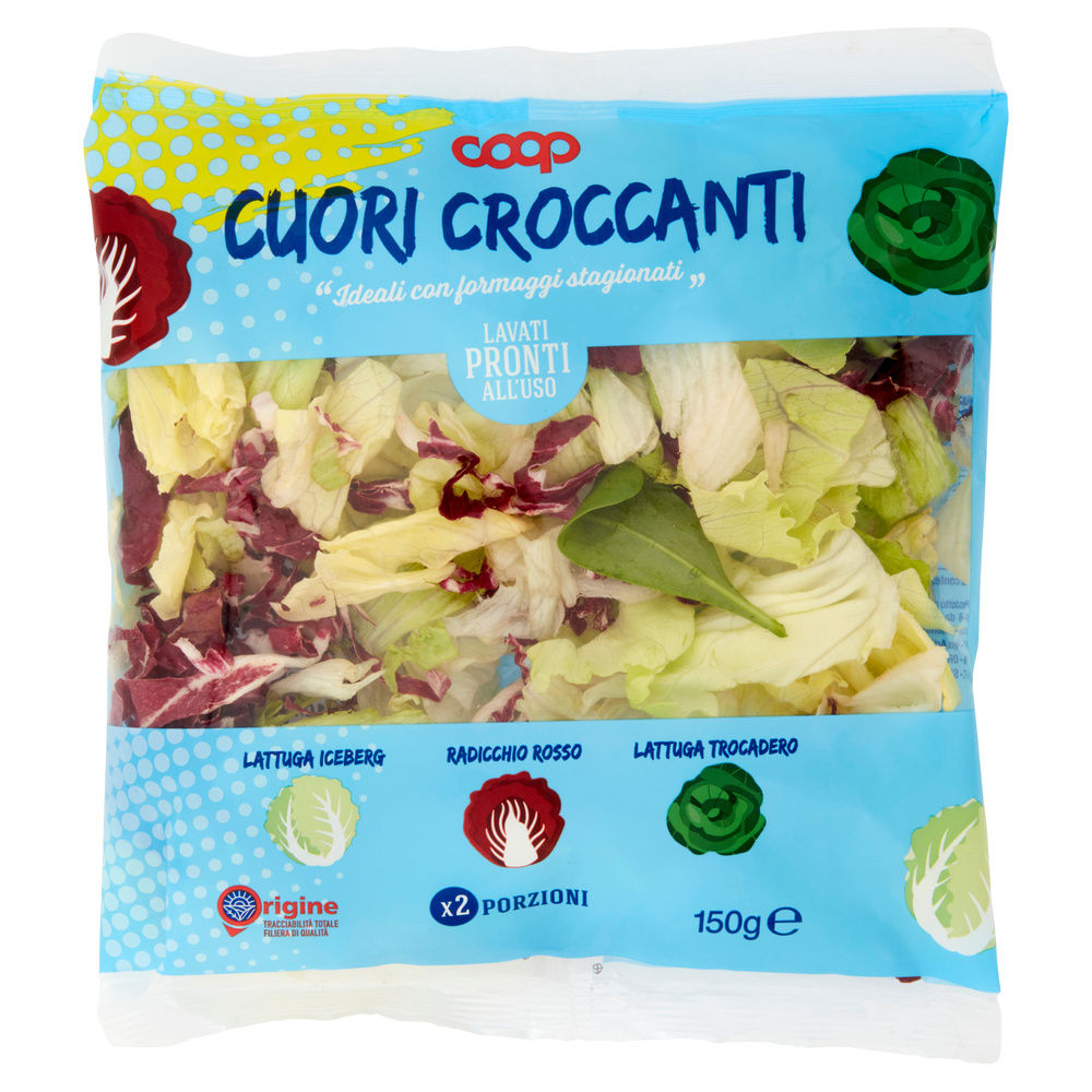 INSALATA CUORI CROCCANTI COOP ORIGINE BS G 150 - 14