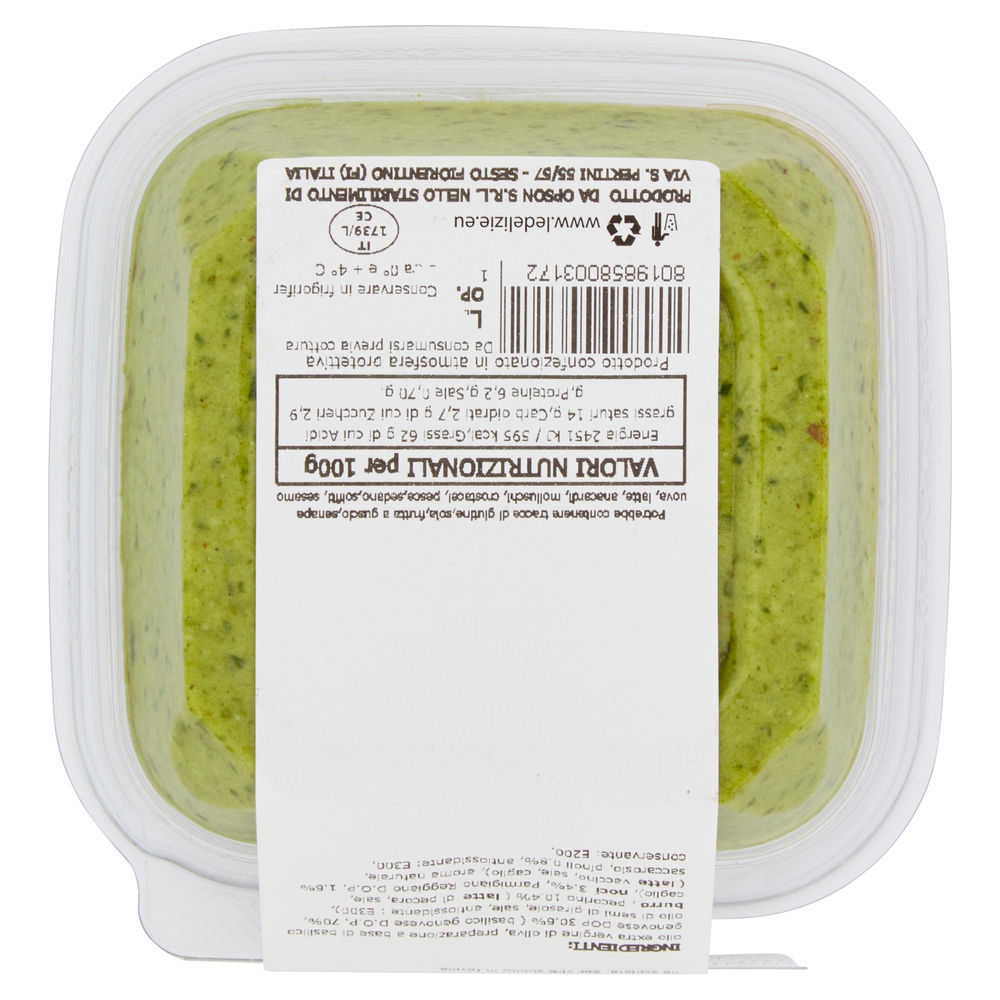 PESTO ALLA GENOVESE SENZ'AGLIO G.130 - 1