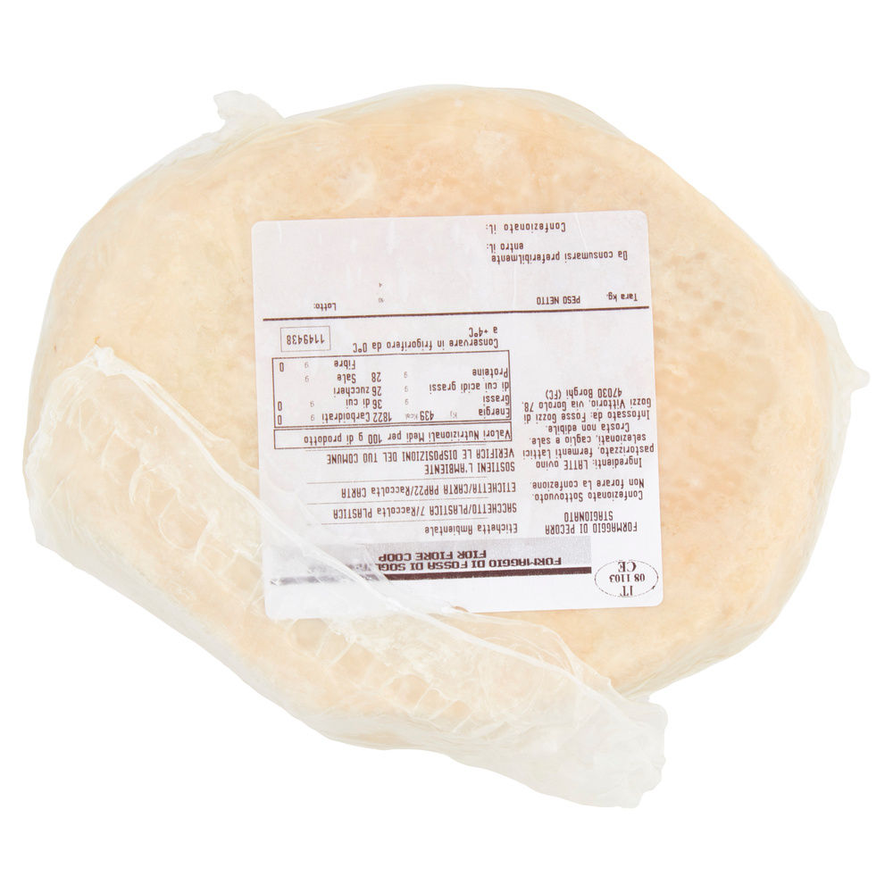 FORMAGGIO DI FOSSA DI SOGLIANO DOP C/LATTE PECORA FIOR FIORE COOP FORMA KG1,2 CA - 1