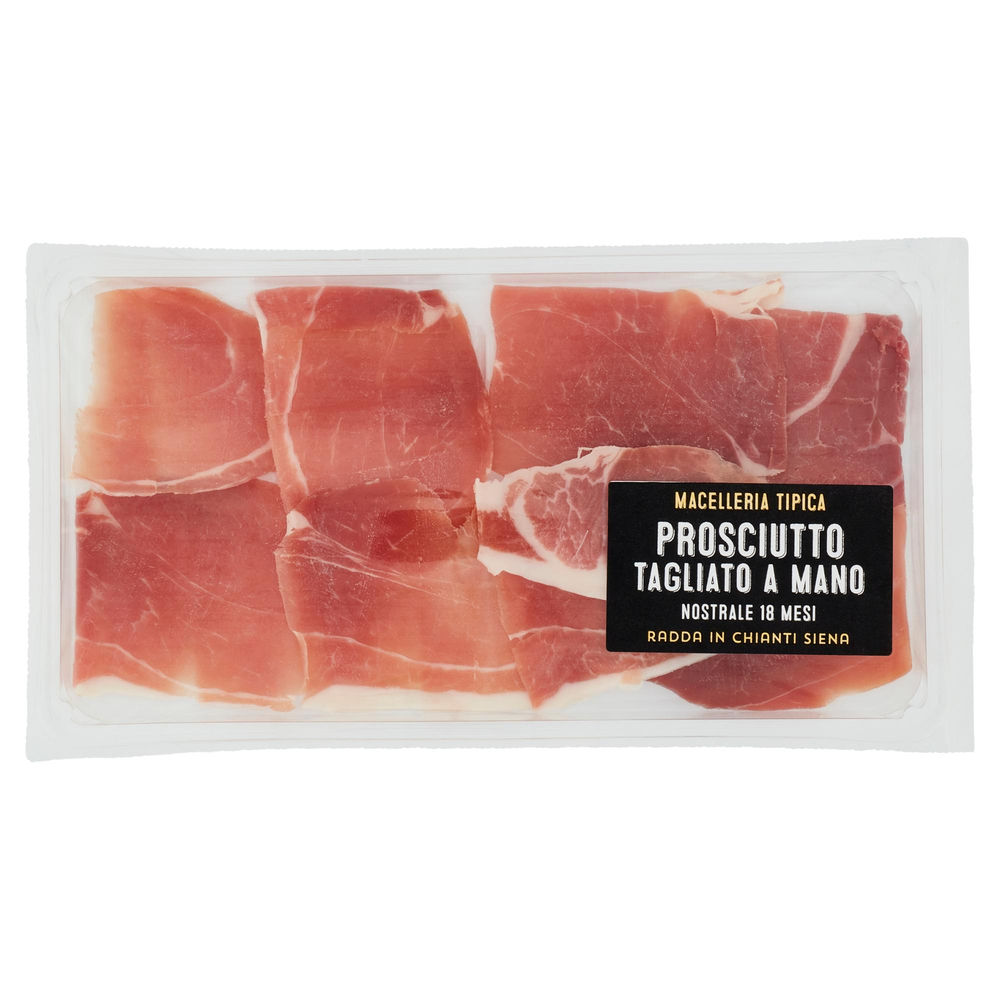 PROSCIUTTO CRUDO NOSTRALE TAGLIO A MANO MACELLERIA TIPICA PRZ TAKE AWAY G 100 CA - 0