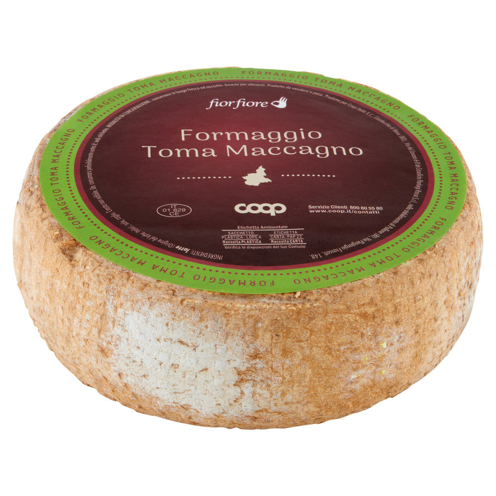 TOMA MACCAGNO FIOR FIORE COOP FORMA 2 KG CA - 6