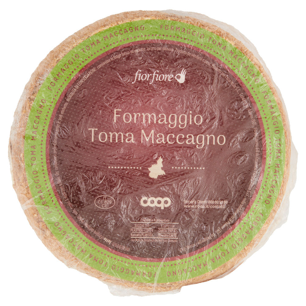 TOMA MACCAGNO FIOR FIORE COOP FORMA 2 KG CA - 2