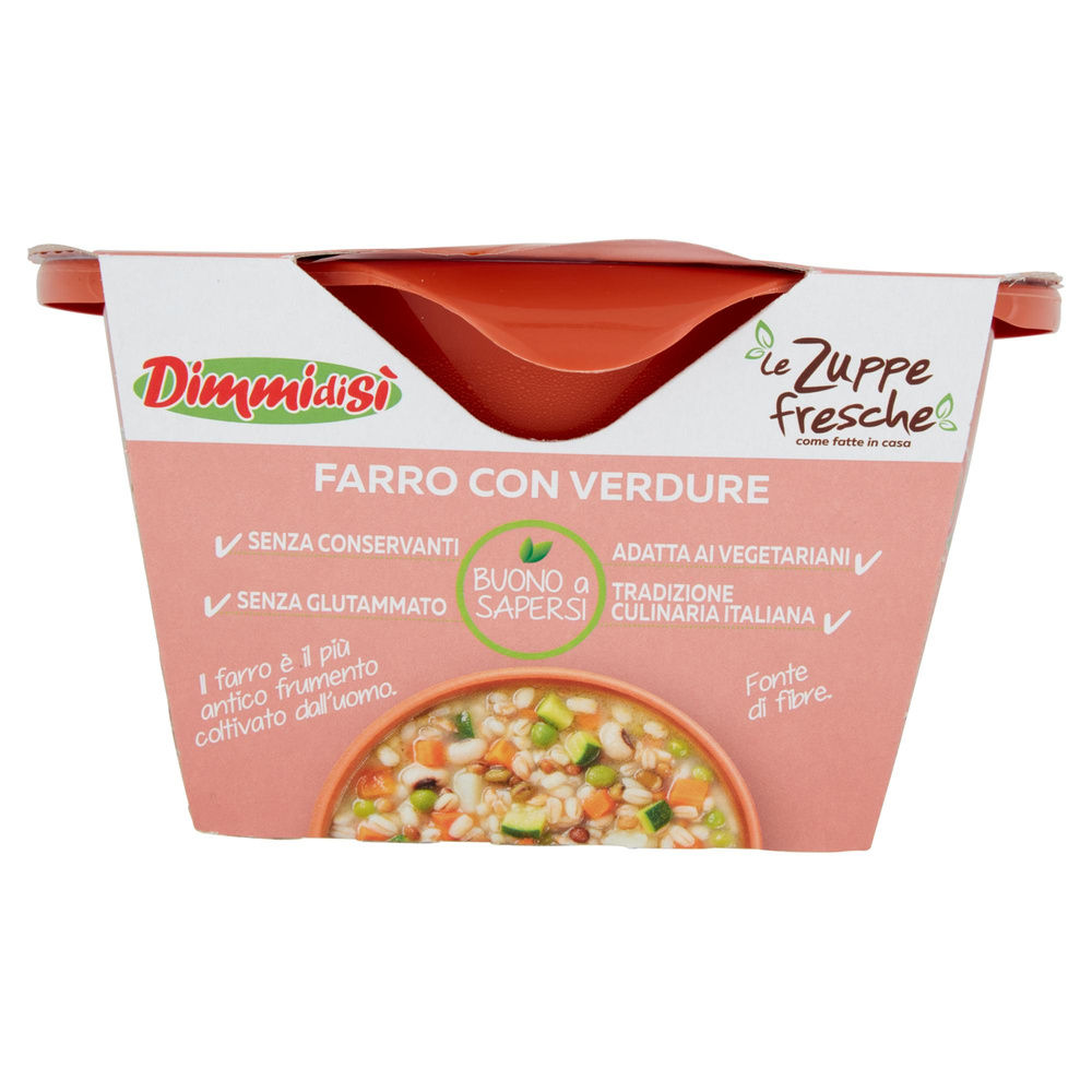 ZUPPA FARRO CON VERDURE DIMMIDISI' CIOT. G 620 - 7