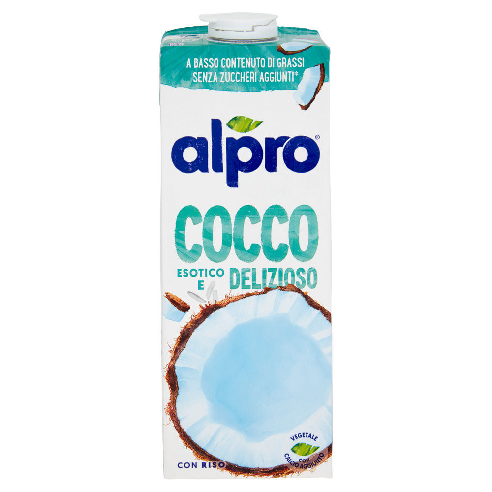 BEVANDA AL COCCO CON RISO ORIGINAL ALPRO BRICK L 1 - 2