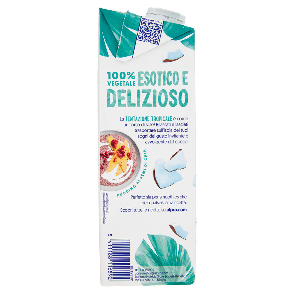 BEVANDA AL COCCO CON RISO ORIGINAL ALPRO BRICK L 1 - 4