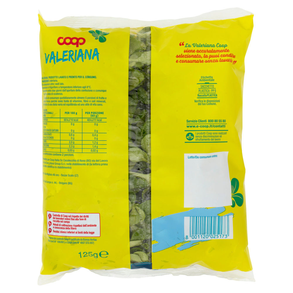 VALERIANA COOP BS G 125 - 21