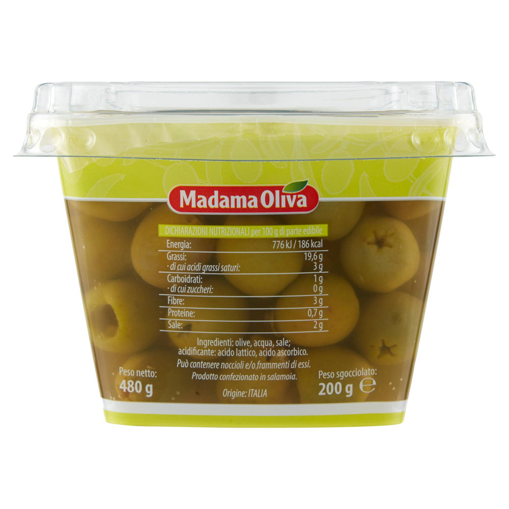 OLIVE VERDI DOLCI DENOC.CASTELVETRANO IT 180-200 MADAMA OLIVA VH G 280 SGOC.G200 - 1