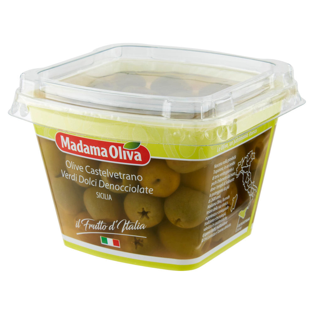 OLIVE VERDI DOLCI DENOC.CASTELVETRANO IT 180-200 MADAMA OLIVA VH G 280 SGOC.G200 - 8