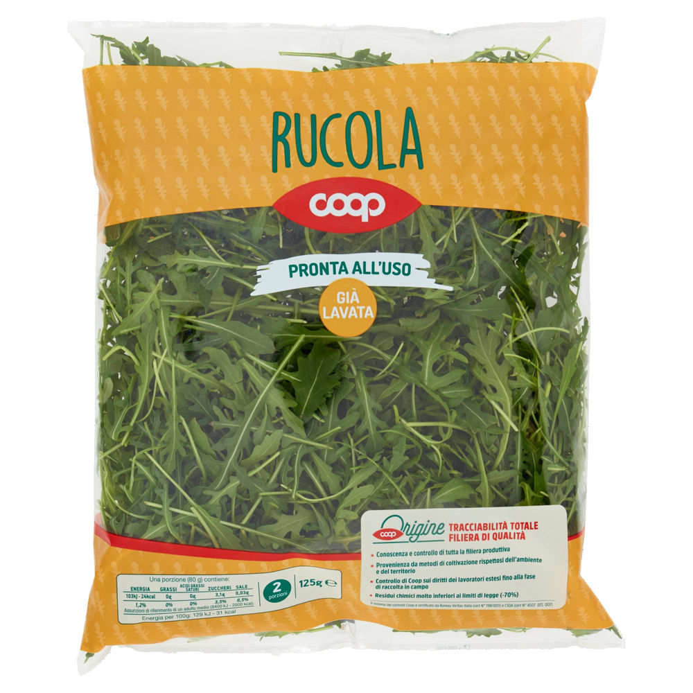 RUCOLA COOP ORIGINE IT BS G 125 - 2