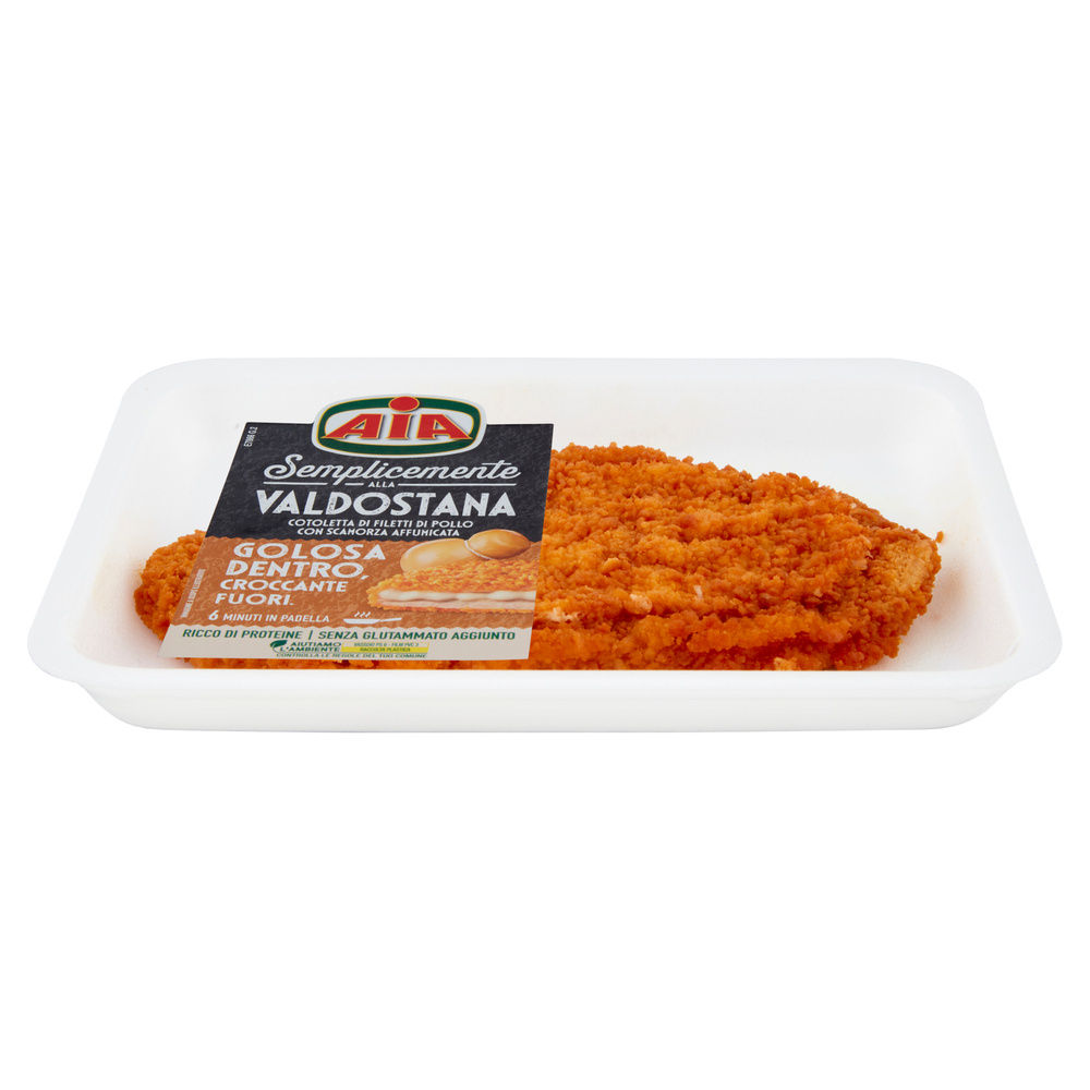 VALDOSTANA COTOLETTA DI POLLO CON SCAMORZA CF 200 G AIA - 2