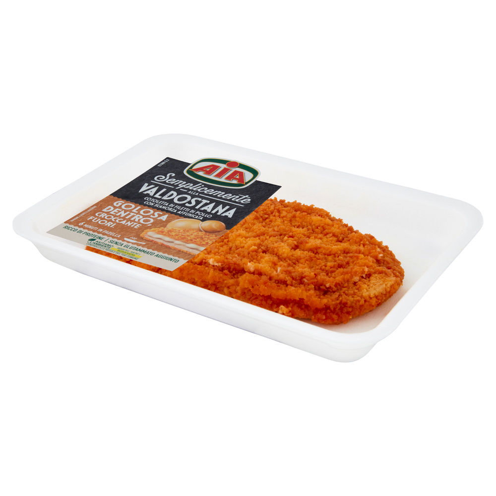 VALDOSTANA COTOLETTA DI POLLO CON SCAMORZA CF 200 G AIA - 8